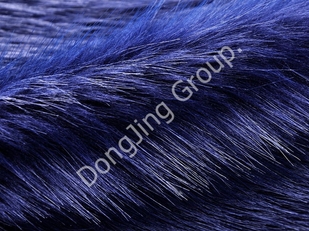 DP0964-Azul marinho faux fur fabric