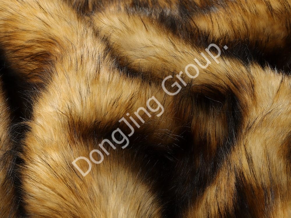 9W0592-Cabelo de guaxinim natural faux fur fabric