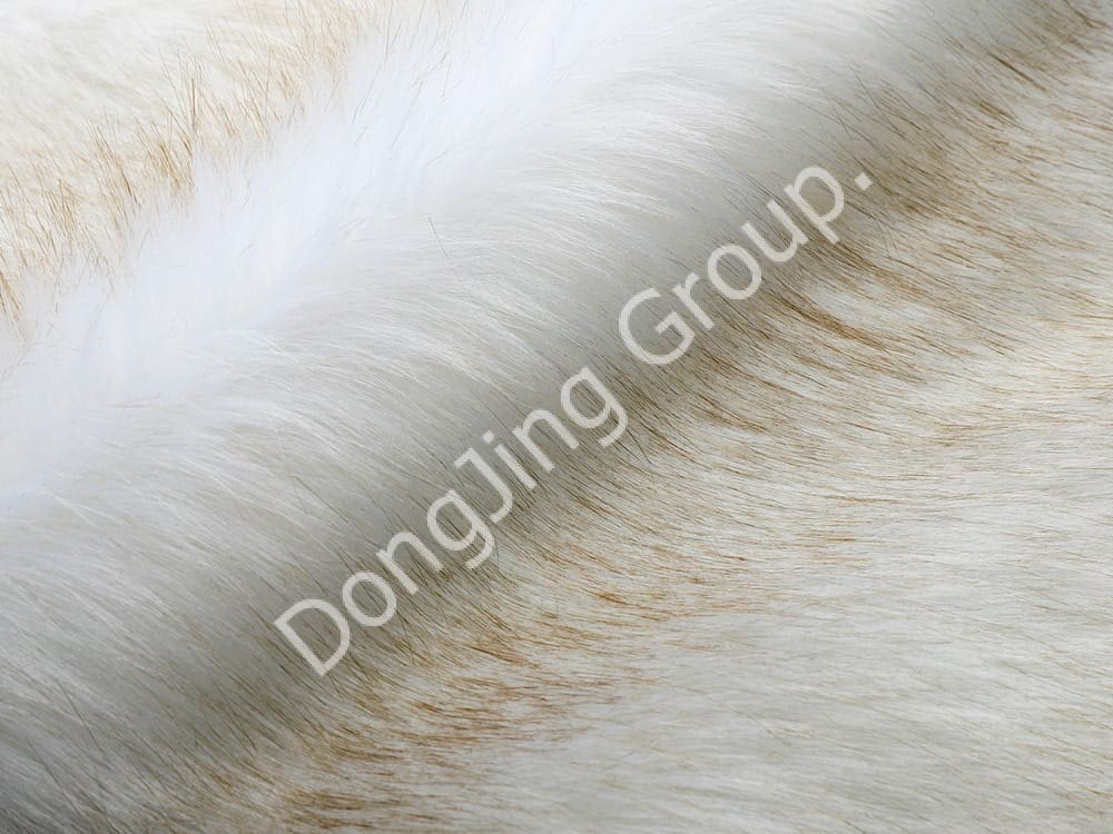 DP0622A-Ponta de cabelo descolorida faux fur fabric